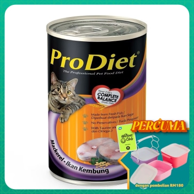 PRODIET - Mackerel Cat Wet Food 400g