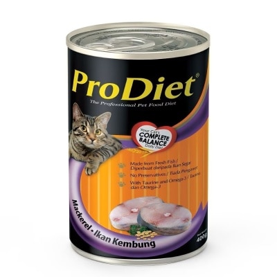 PRODIET Mackerel Cat Wet Food 400g