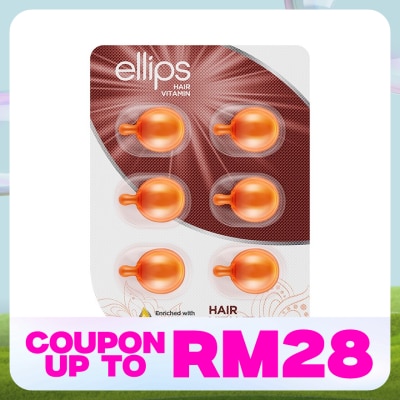 ELLIPS Hair Vitamin With Ginseng & Honey 6's