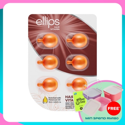 ELLIPS Hair Vitamin With Ginseng & Honey 6's