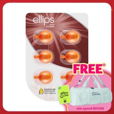 ELLIPS Hair Vitamin With Ginseng & Honey 6's