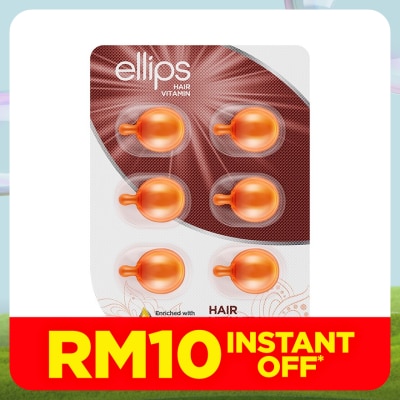 ELLIPS Hair Vitamin With Ginseng & Honey 6's