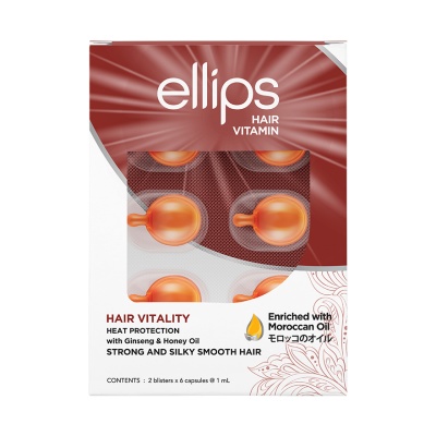 ELLIPS - Hair Vitamin With Ginseng & Honey Oil 2 x 6's image