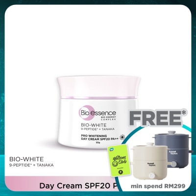 BIO-ESSENCE Bio-White Pro Whitening Day Cream SPF20 50g