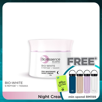 BIO-ESSENCE Bio-White Pro Whitening Night Cream 50g
