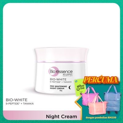 BIO-ESSENCE Bio-White Pro Whitening Night Cream 50g