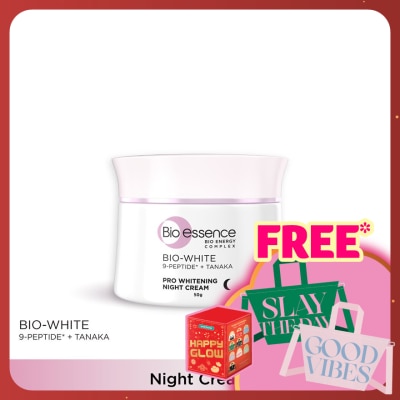 BIO-ESSENCE Bio-White Pro Whitening Night Cream 50g