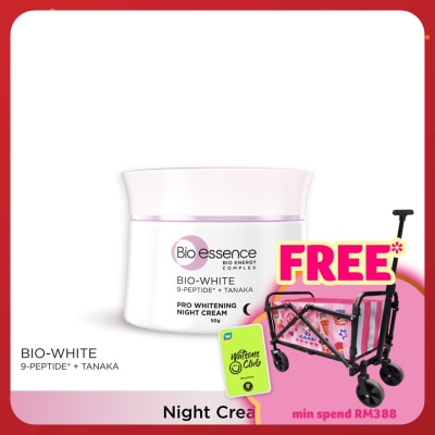 BIO-ESSENCE Bio-White Pro Whitening Night Cream 50g