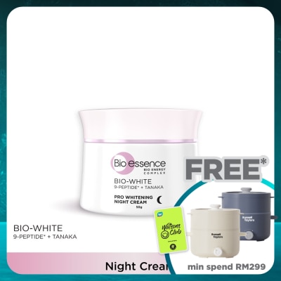 BIO-ESSENCE Bio-White Pro Whitening Night Cream 50g