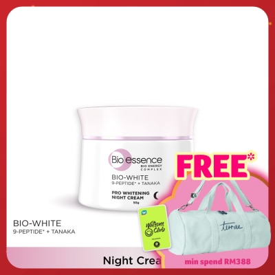 BIO-ESSENCE Bio-White Pro Whitening Night Cream 50g