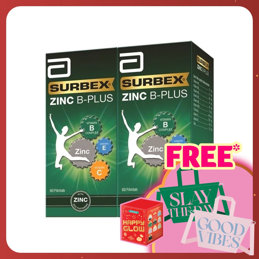 Zinc 2 x 60's (*MAL Item)