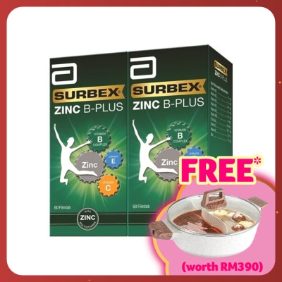 SURBEX Zinc 2 x 60's (*MAL Item)