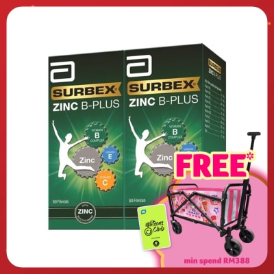 SURBEX Zinc 2 x 60's (*MAL Item)
