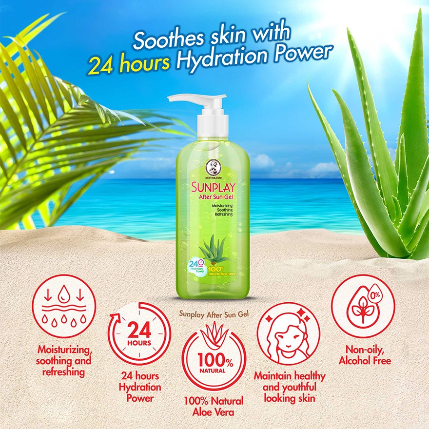 After Sun Gel 200 gram (Aloe Vera) image