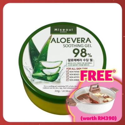 MISEOUL Aloe Vera Soothing Gel 300g