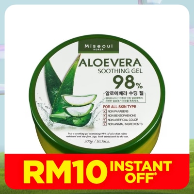 MISEOUL Aloe Vera Soothing Gel 300g