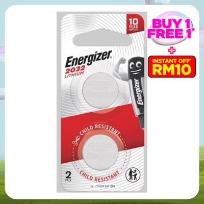 ENERGIZER Lithium Coin Battery 2032