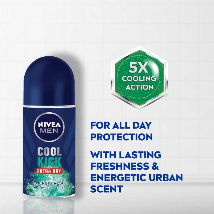Deodorant Roll On Cool Kick Energy Fresh 50ml