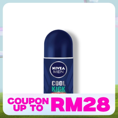 NIVEA FOR MEN Deodorant Roll On Cool Kick Energy Fresh 50ml