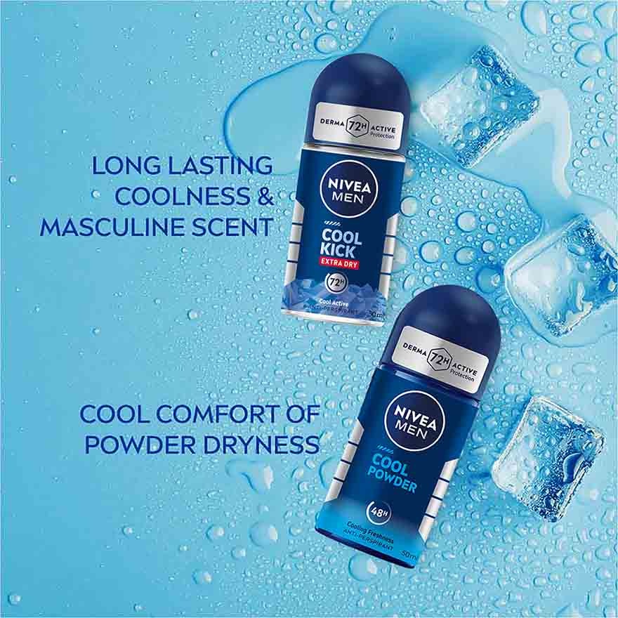 Deodorant Roll On Cool Kick Energy Fresh 2x50ml image