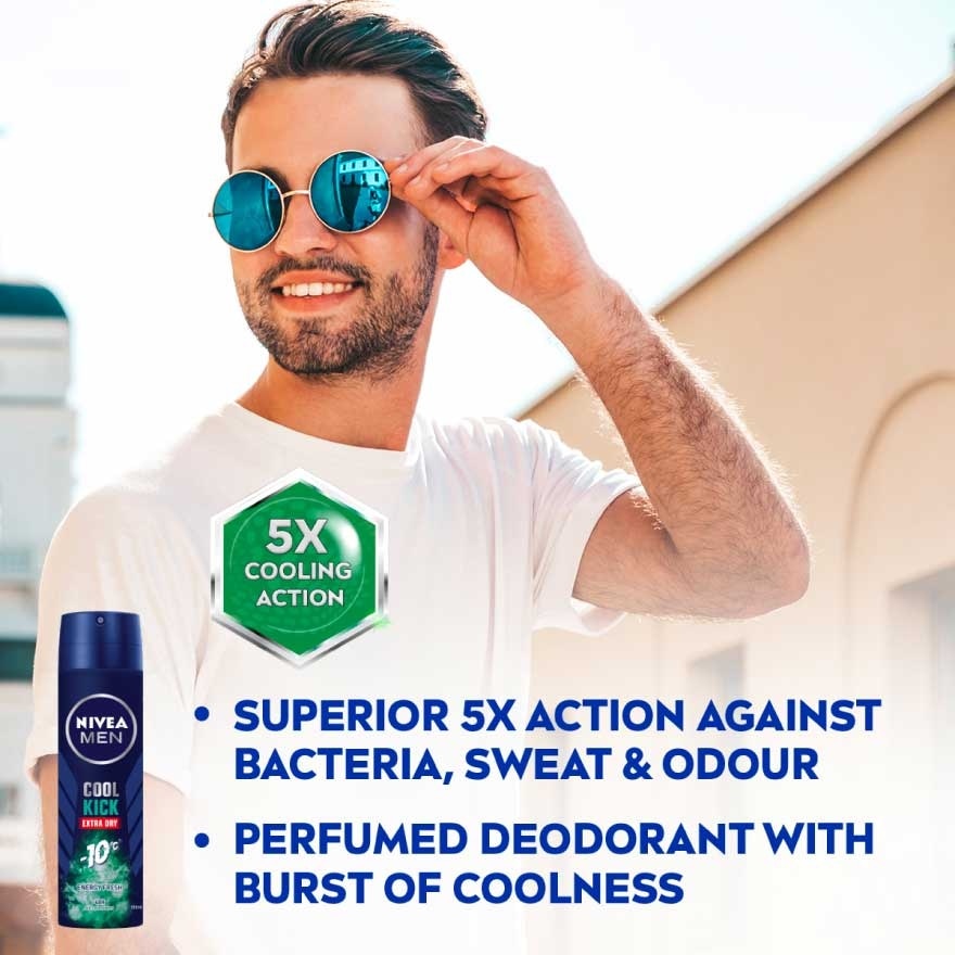 Deodorant Spray Cool Kick Energy Fresh 150ml