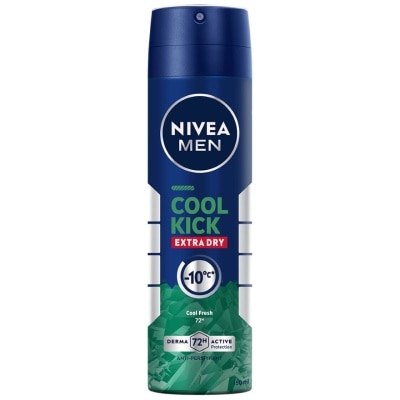 NIVEA FOR MEN - Deodorant Spray Cool Kick Energy Fresh 150ml