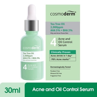 COSMODERM Tea Tree Oil Refining Oil Control Serum 30ml