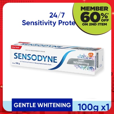 SENSODYNE Gentle Whitening Relief Sensitive Teeth Toothpaste 100g