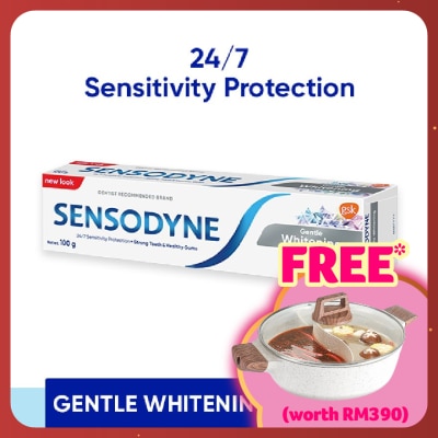 SENSODYNE Gentle Whitening Relief Sensitive Teeth Toothpaste 100g