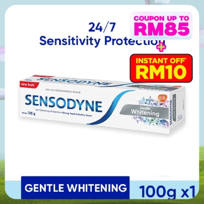 SENSODYNE Gentle Whitening Relief Sensitive Teeth Toothpaste 100g