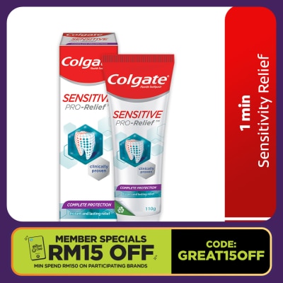 COLGATE Sensitive Pro-Relief Complete Protection Toothpaste 110g