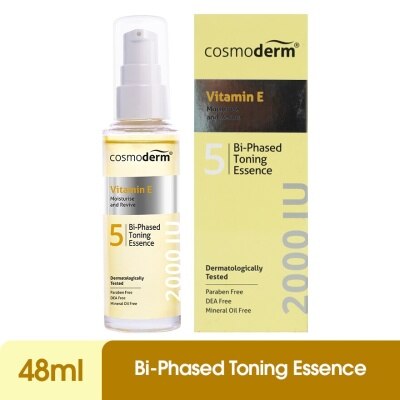 COSMODERM Vitamin E Bi-Phased Toning Essence 48ml