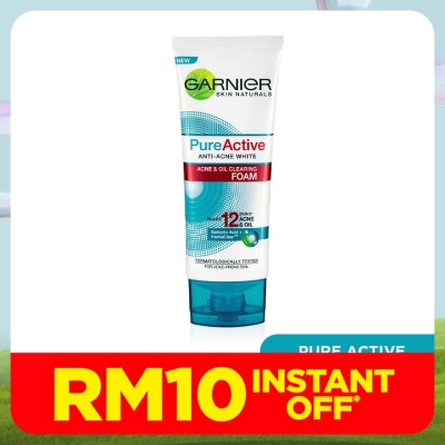 GARNIER PureActive Acne & Oil Clearing Foam 100ml