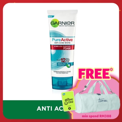 GARNIER PureActive Acne & Oil Clearing Foam 100ml