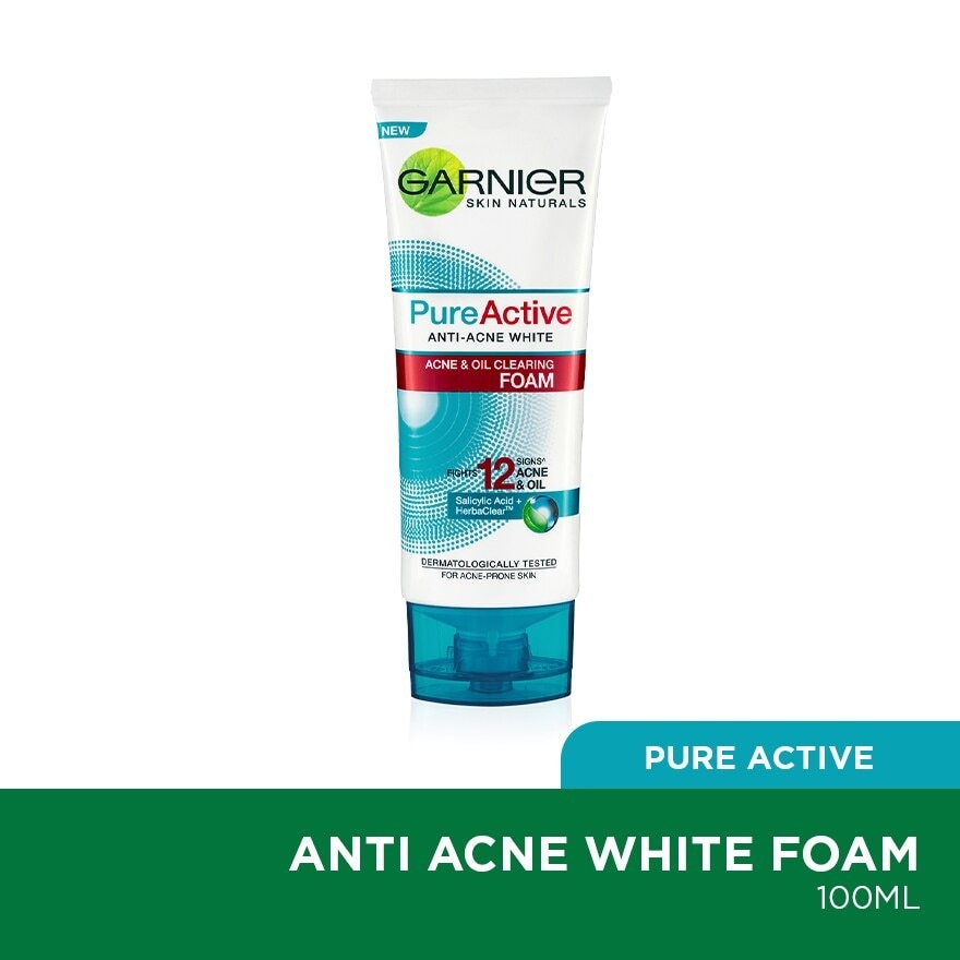 PureActive Acne & Oil Clearing Foam 100ml