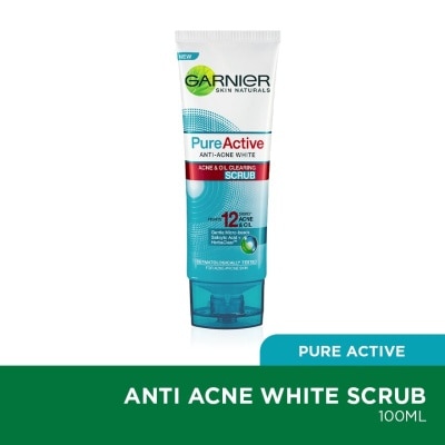 GARNIER PureActive Acne & Oil Clearing Scrub 100ml