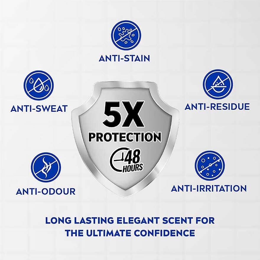 Deodorant Black & White Roll On 50ml