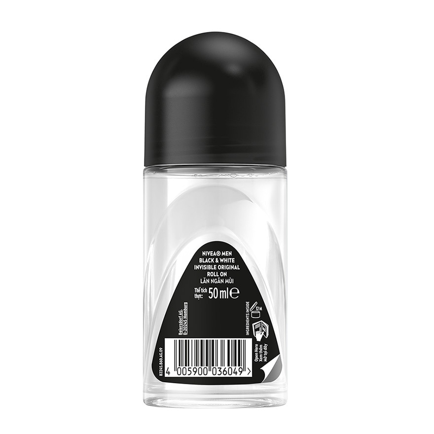 Deodorant Black & White Roll On 50ml