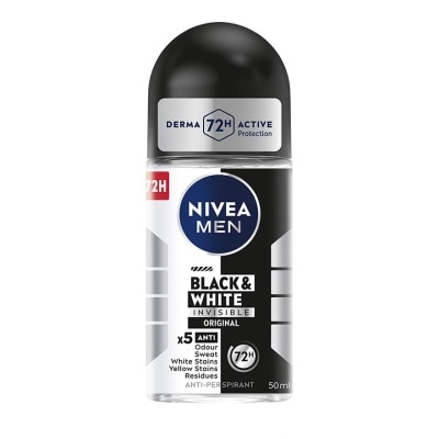NIVEA FOR MEN Deodorant Black & White Roll On 50ml
