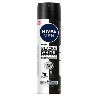 NIVEA FOR MEN - Deodorant Black & White Spray 150ml