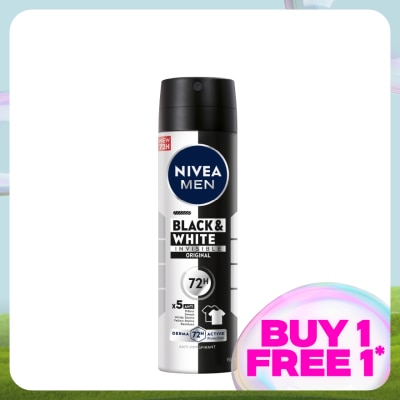 NIVEA FOR MEN Deodorant Black & White Spray 150ml