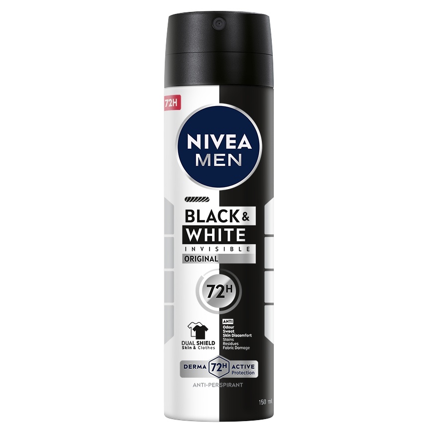 Deodorant Black & White Spray 150ml image