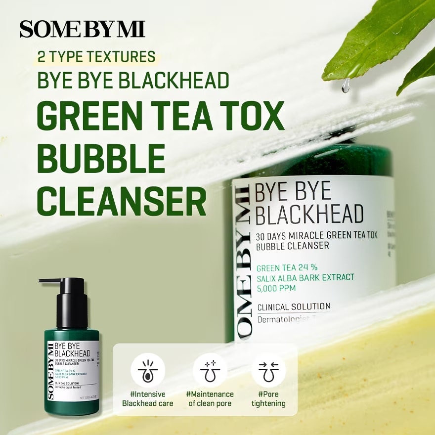 Miracle Green Tea Bubble Cleanser 120g