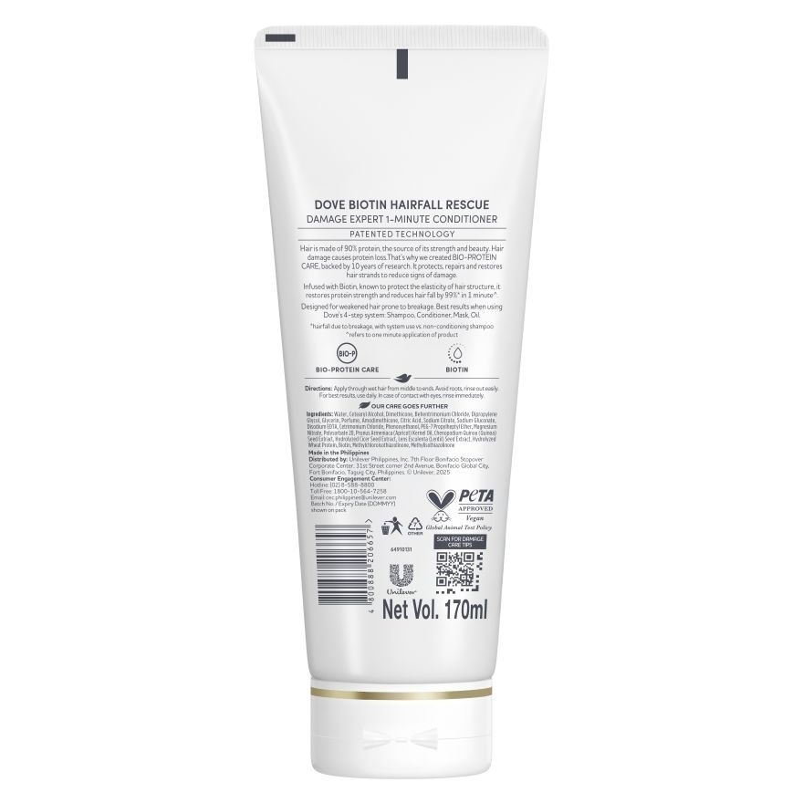 Biotin Hairfall Rescue 1 Minute Conditioner 150ML image