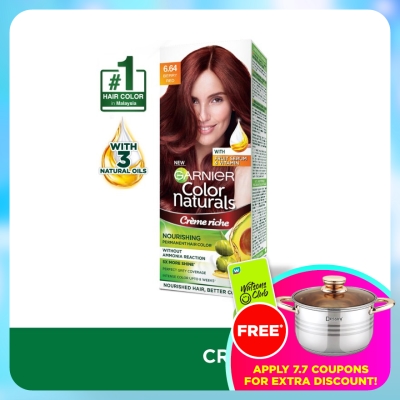 GARNIER HAIR COLOR - Color Naturals 6.64 Berry Red 1's