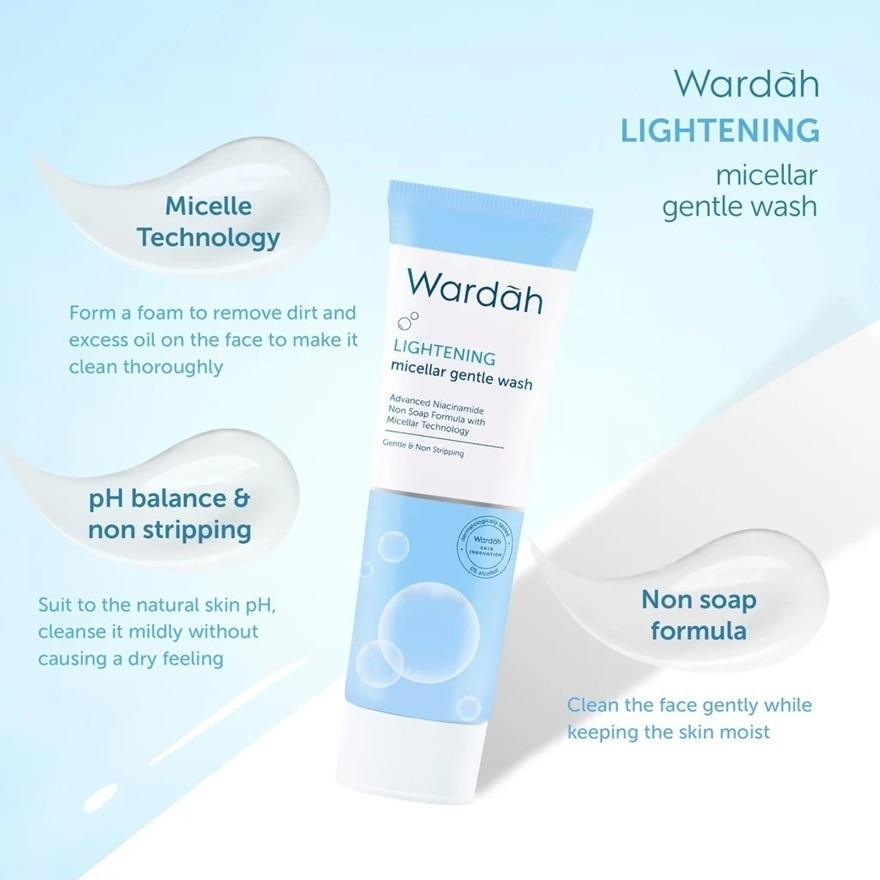 Wardah Light Gentle Cleanser 100ML