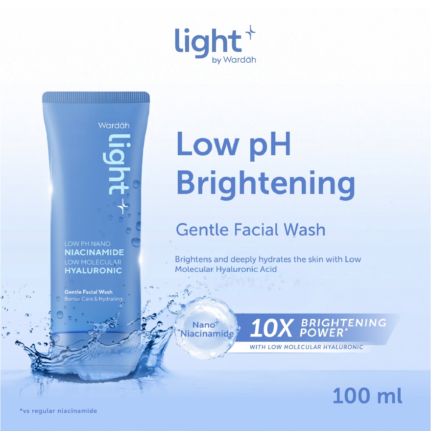 Wardah Light Gentle Cleanser 100ML image