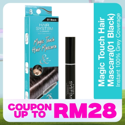 HAIR SYSTEM BY WATSONS Hair Mascara Black 01 10ml