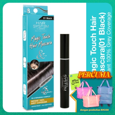 HAIR SYSTEM BY WATSONS - Hair Mascara Black 01 10ml