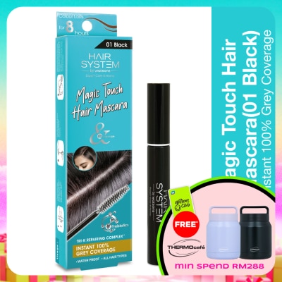 HAIR SYSTEM BY WATSONS - Hair Mascara Black 01 10ml